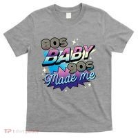 80s Baby 90s Made Me Retro T-Shirt thumb 0