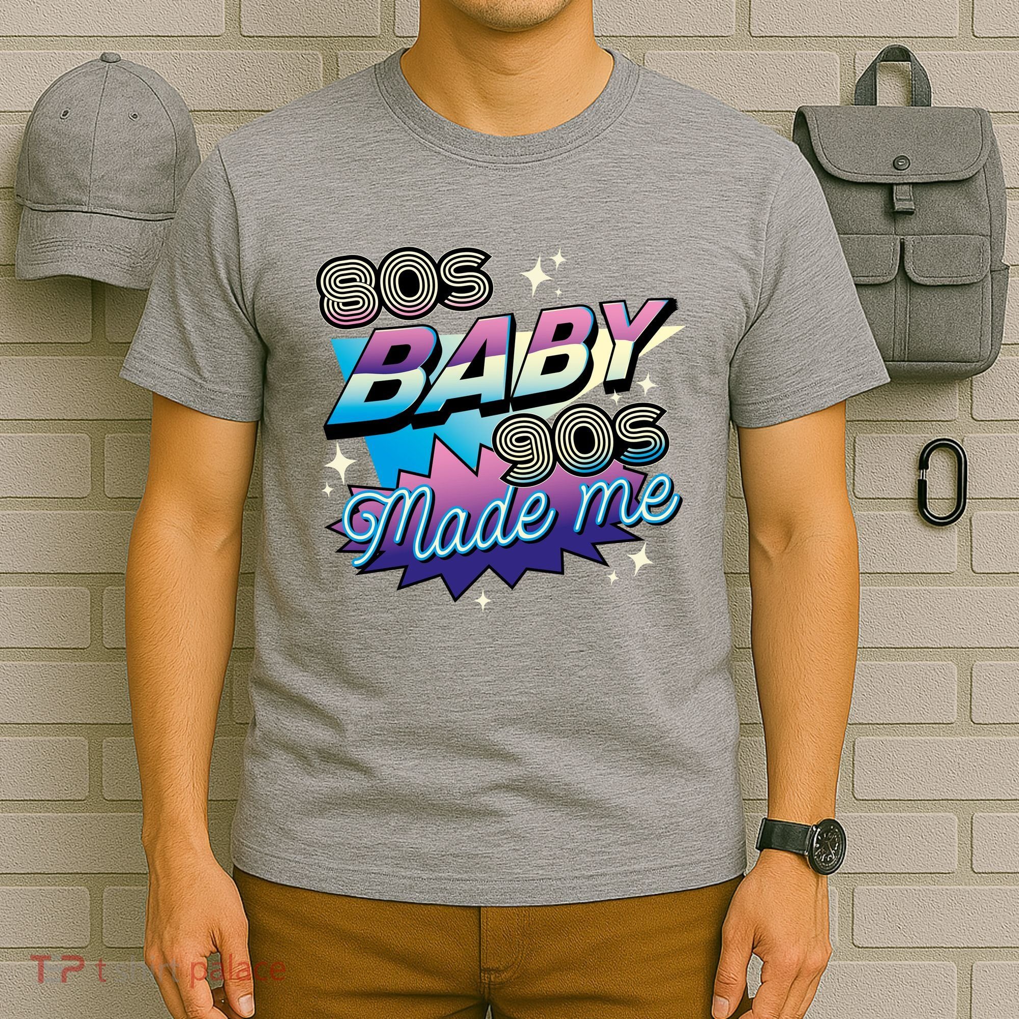 80s Baby 90s Made Me Retro T-Shirt