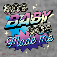80s Baby 90s Made Me Retro Women's Hoodie thumb 2