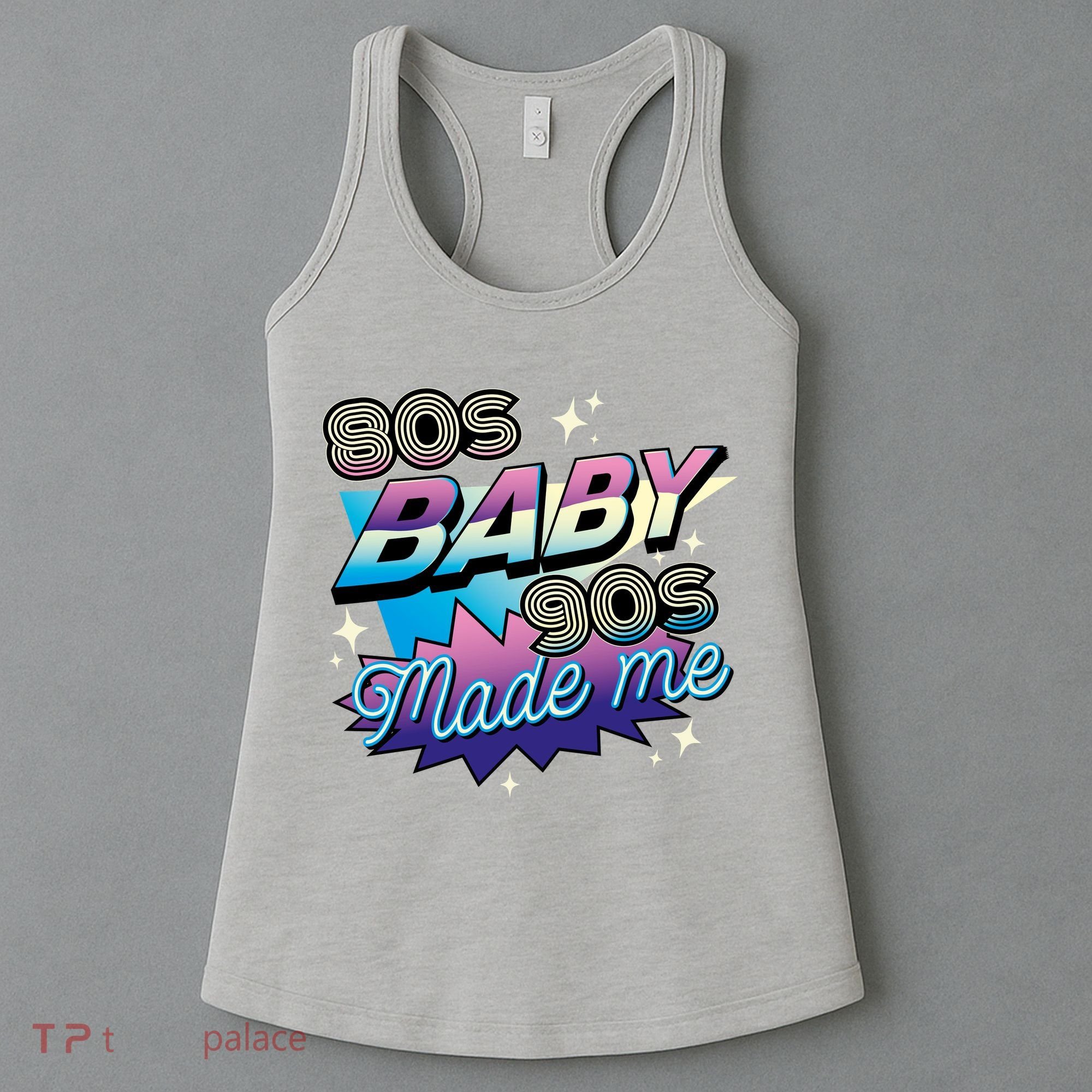 80s Baby 90s Made Me Retro Women's Tank Top