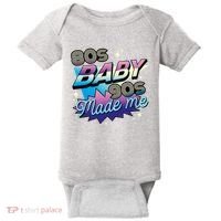 80s Baby 90s Made Me Retro Baby Bodysuit thumb 0