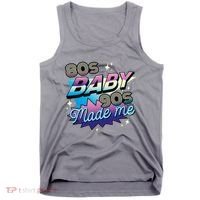 80s Baby 90s Made Me Retro Tank Top thumb 0