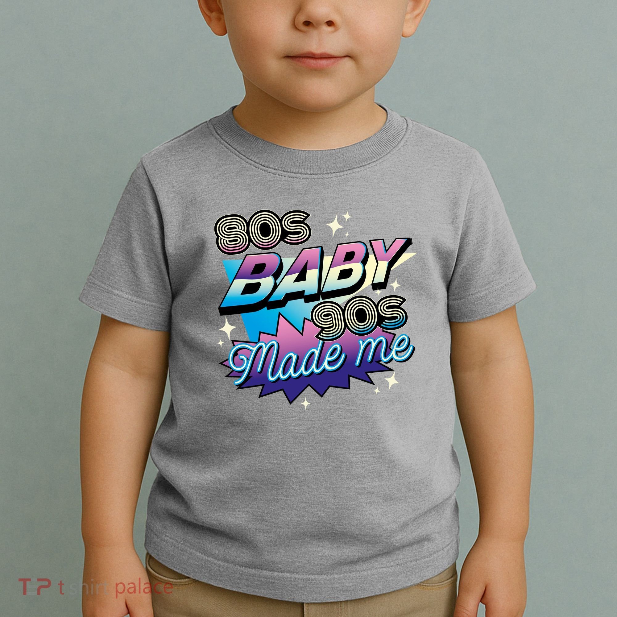 80s Baby 90s Made Me Retro Toddler T-Shirt