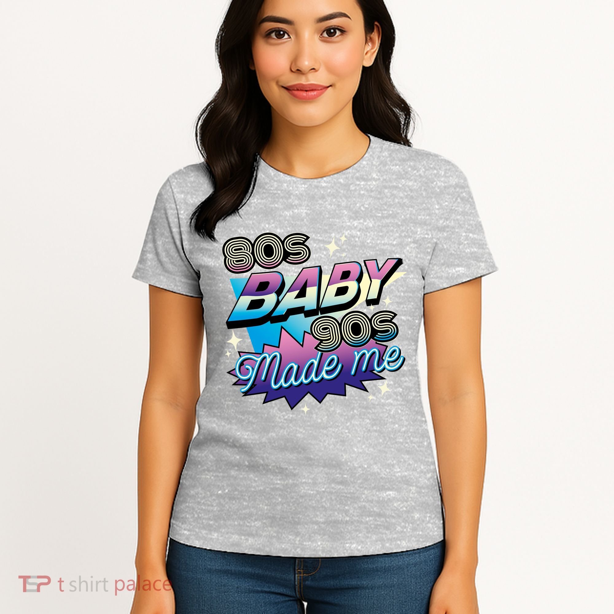 80s Baby 90s Made Me Retro Women's T-Shirt