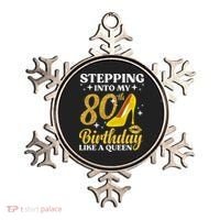 80th Birthday Art For Ladies Turning 80 Gag Ornament thumb 0
