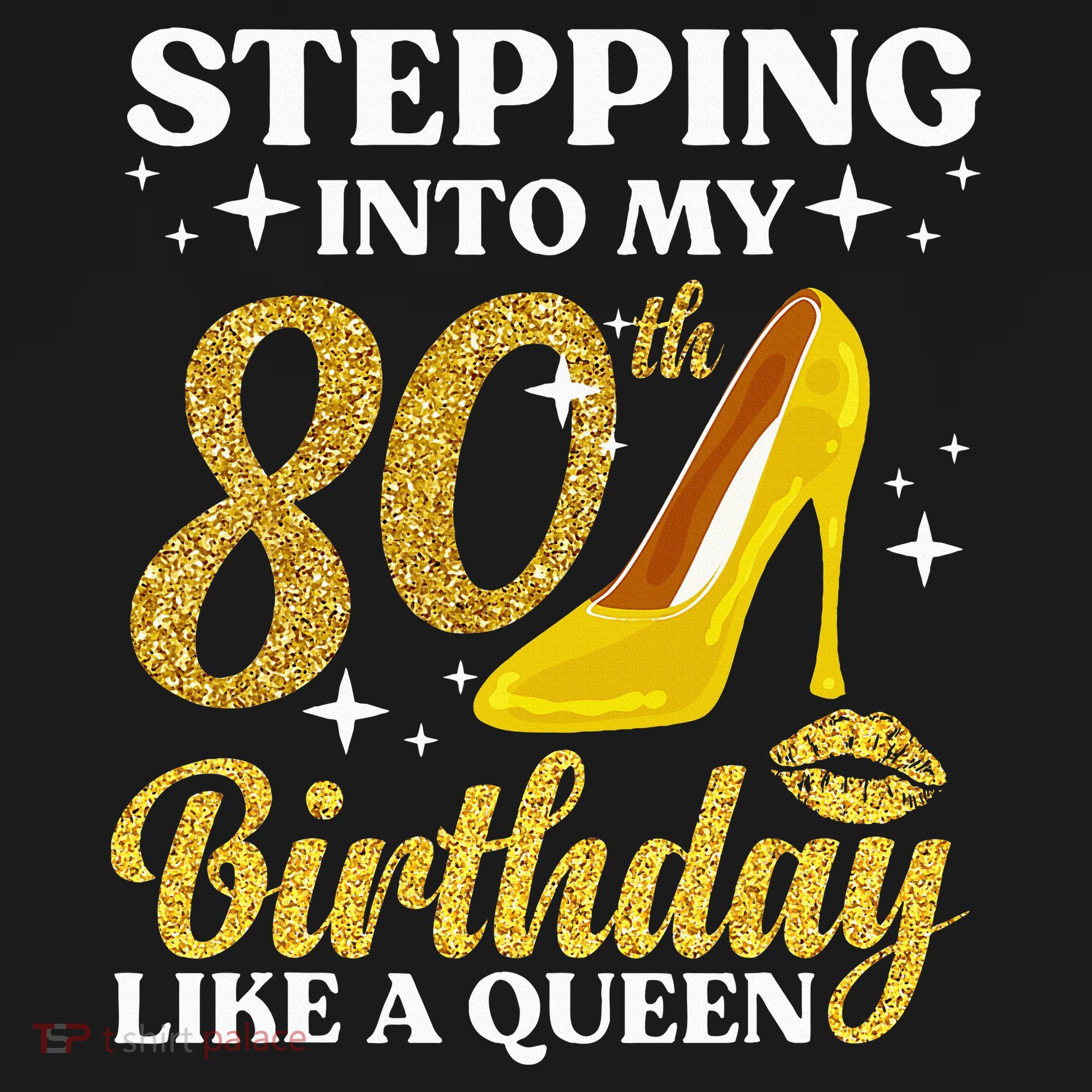 80th Birthday Art For Ladies Turning 80 Gag Ornament