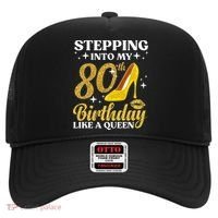 80th Birthday Art For Ladies Turning 80 Gag Hat thumb 0