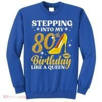 80th Birthday Art For Ladies Turning 80 Gag Sweatshirt thumb 0
