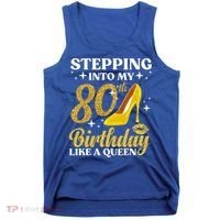 80th Birthday Art For Ladies Turning 80 Gag Tank Top thumb 0