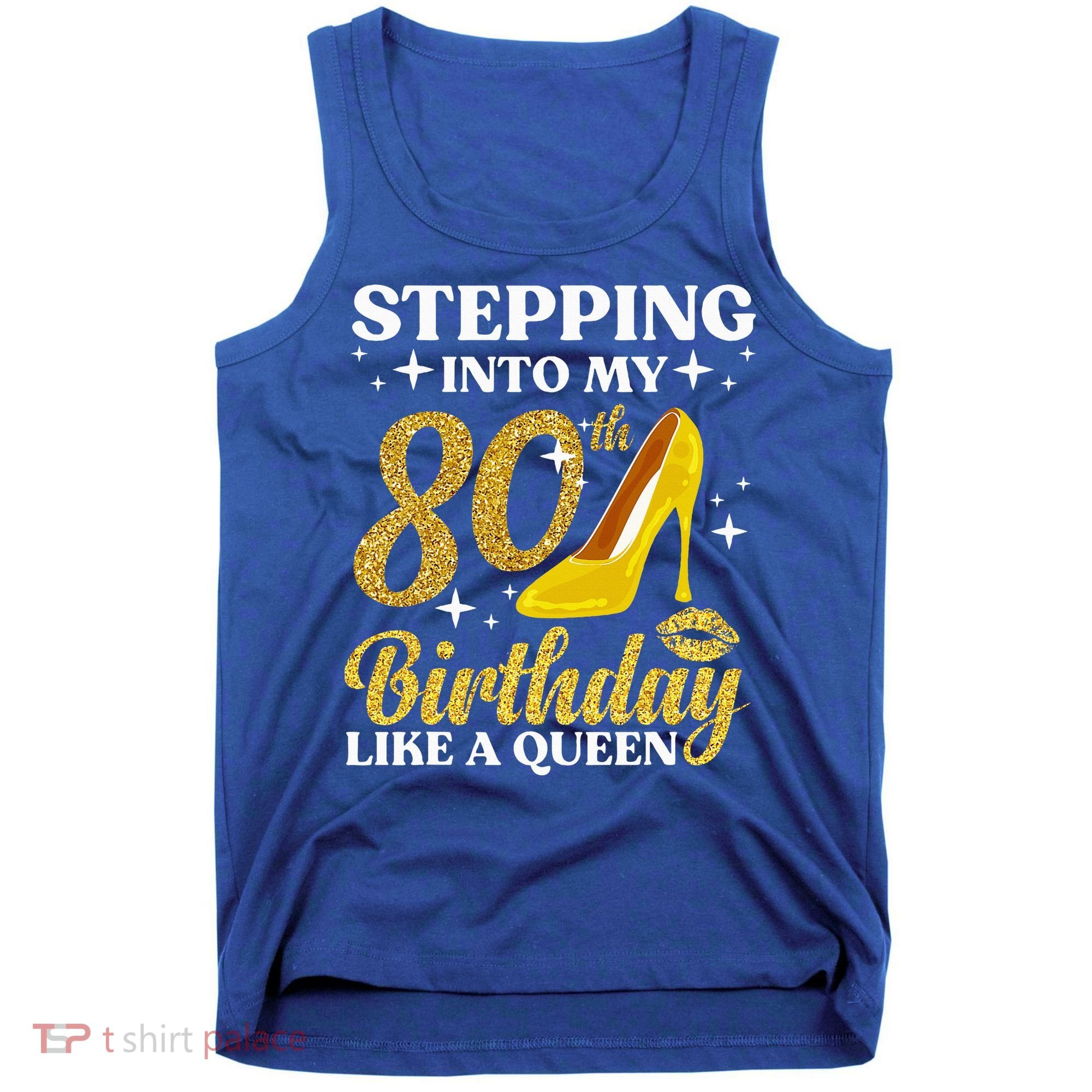 80th Birthday Art For Ladies Turning 80 Gag Tank Top