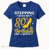 80th Birthday Art For Ladies Turning 80 Gag Women's T-Shirt thumb 0