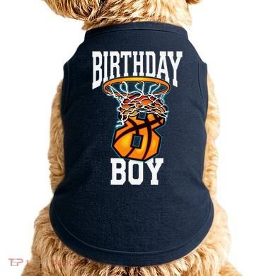 8th Birthday Basketball 8 Years Old Gift Doggie Tank