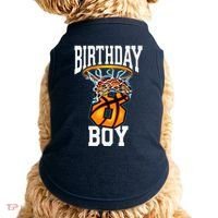 8th Birthday Basketball 8 Years Old Gift Doggie Tank thumb 0