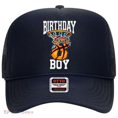 8th Birthday Basketball 8 Years Old Gift Hat