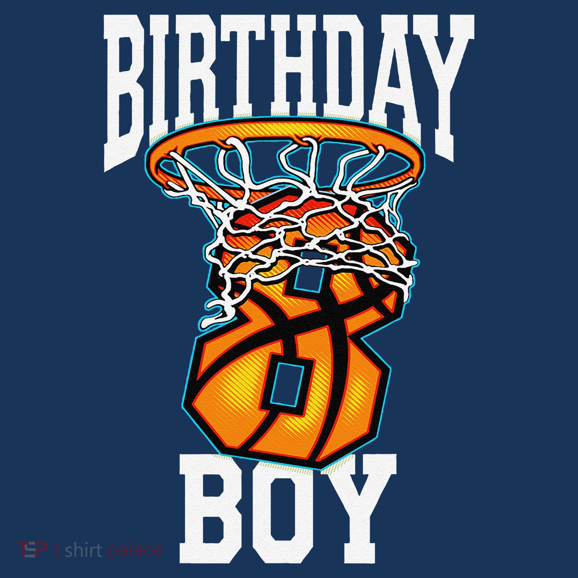 8th Birthday Basketball 8 Years Old Gift Hat