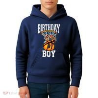 8th Birthday Basketball 8 Years Old Gift Kids Hoodie thumb 4