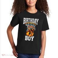 8th Birthday Basketball 8 Years Old Gift Kids T-Shirt thumb 2