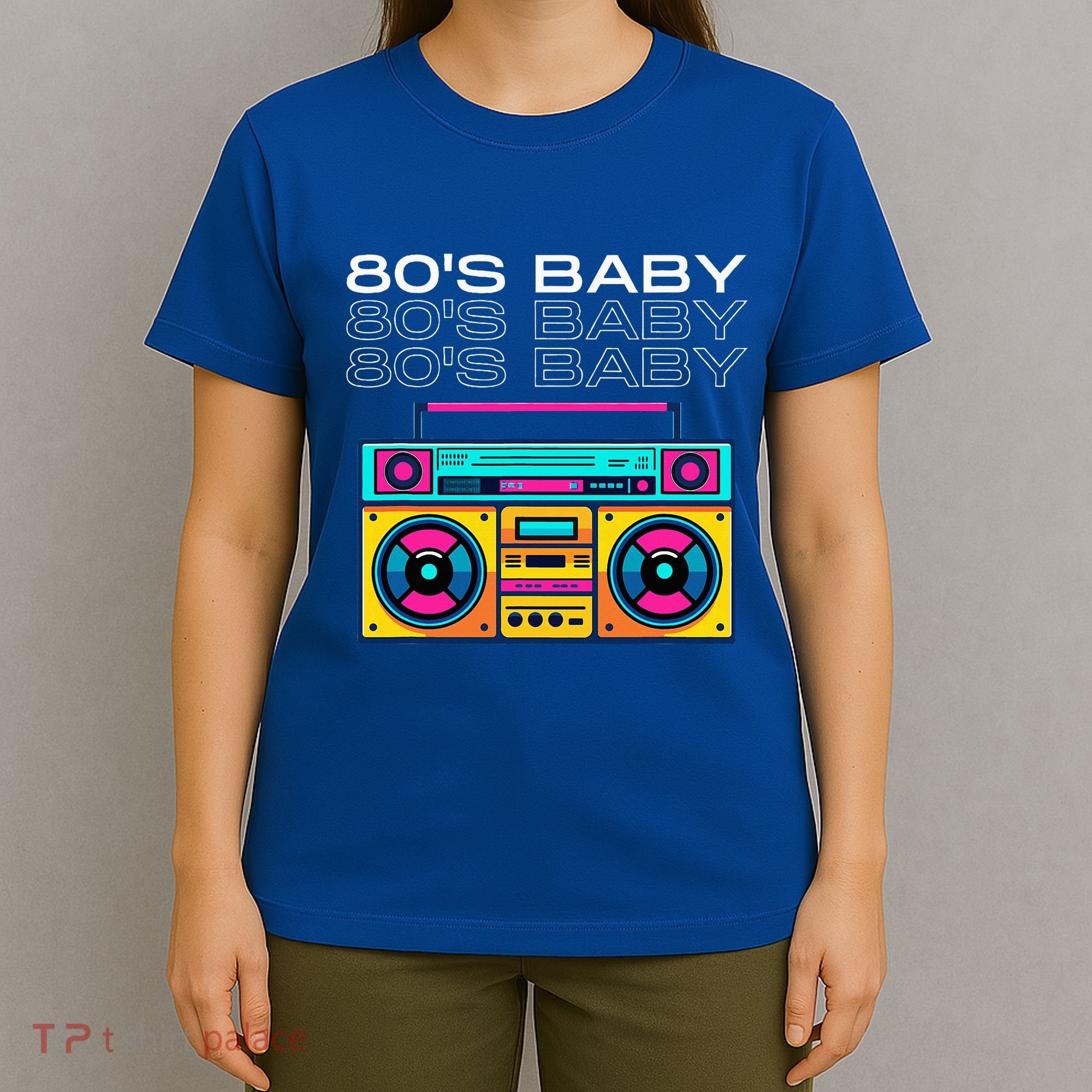 80S Baby Boombox Vintage Nostalgia Wear Retro Inspired T-Shirt