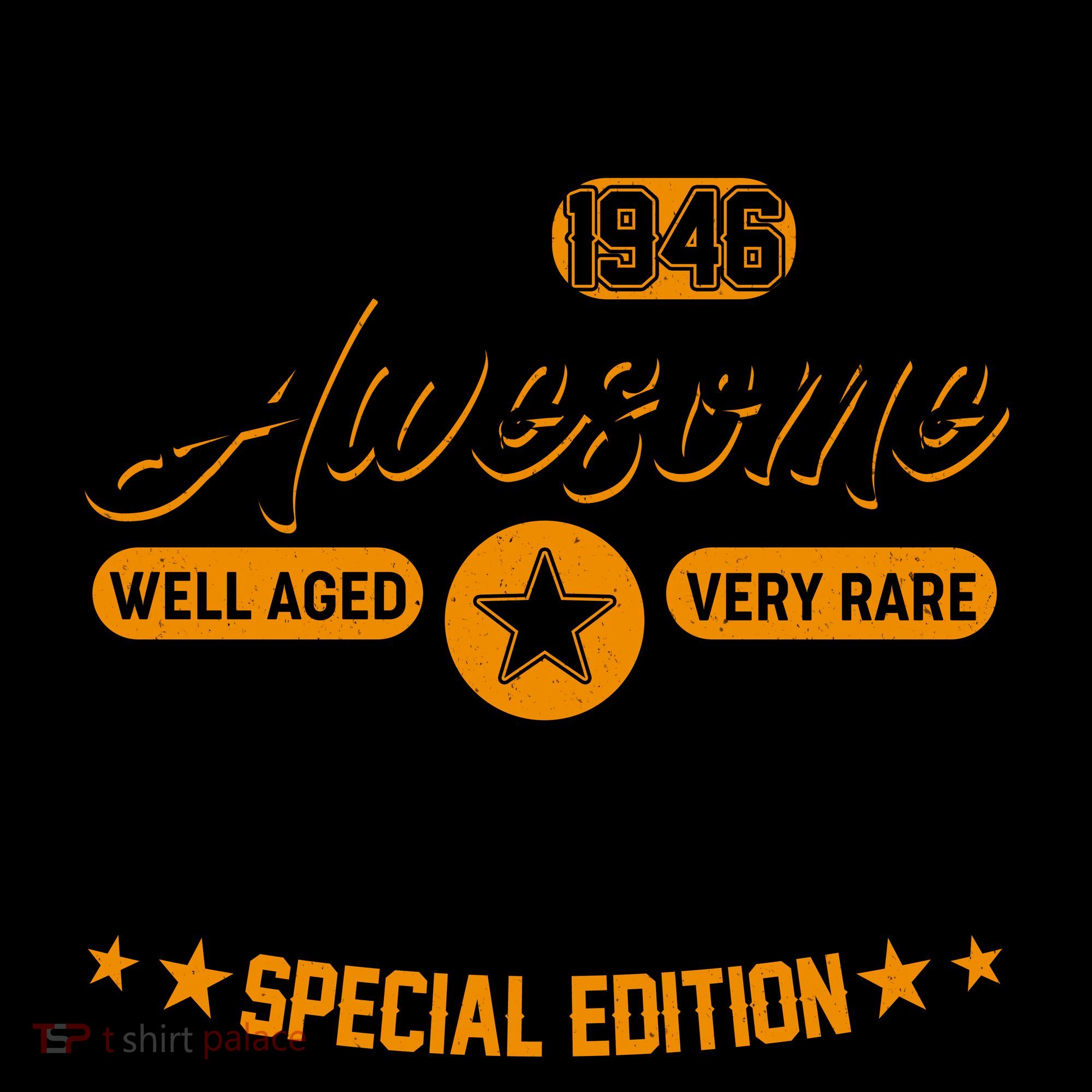 80th Birthday Being Totally Awesome Since 1946 Special Edition  Coffee Mug