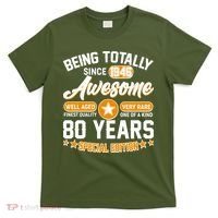 80th Birthday Being Totally Awesome Since 1946 Special Edition  T-Shirt thumb 0