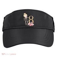 8th Birthday Ballerina Dancer Ballet Black Tutu Adult Drive Performance Visor thumb 0