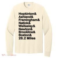 8 Boroughs Boston Running Marathon Running Long Sleeve Shirt thumb 0