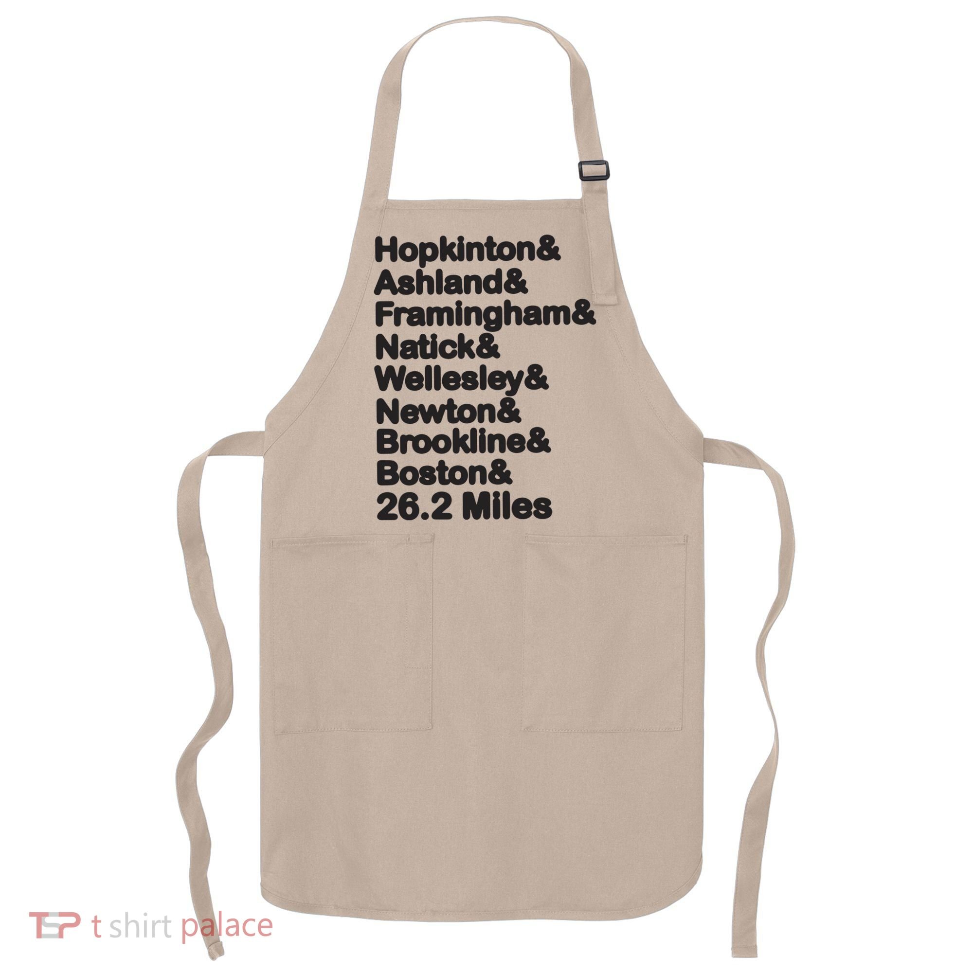 8 Boroughs Boston Running Marathon Running Apron