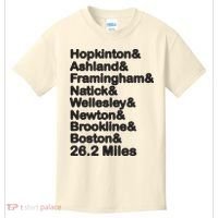 8 Boroughs Boston Running Marathon Running Kids T-Shirt thumb 0