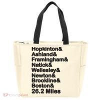 8 Boroughs Boston Running Marathon Running Tote Bag thumb 0