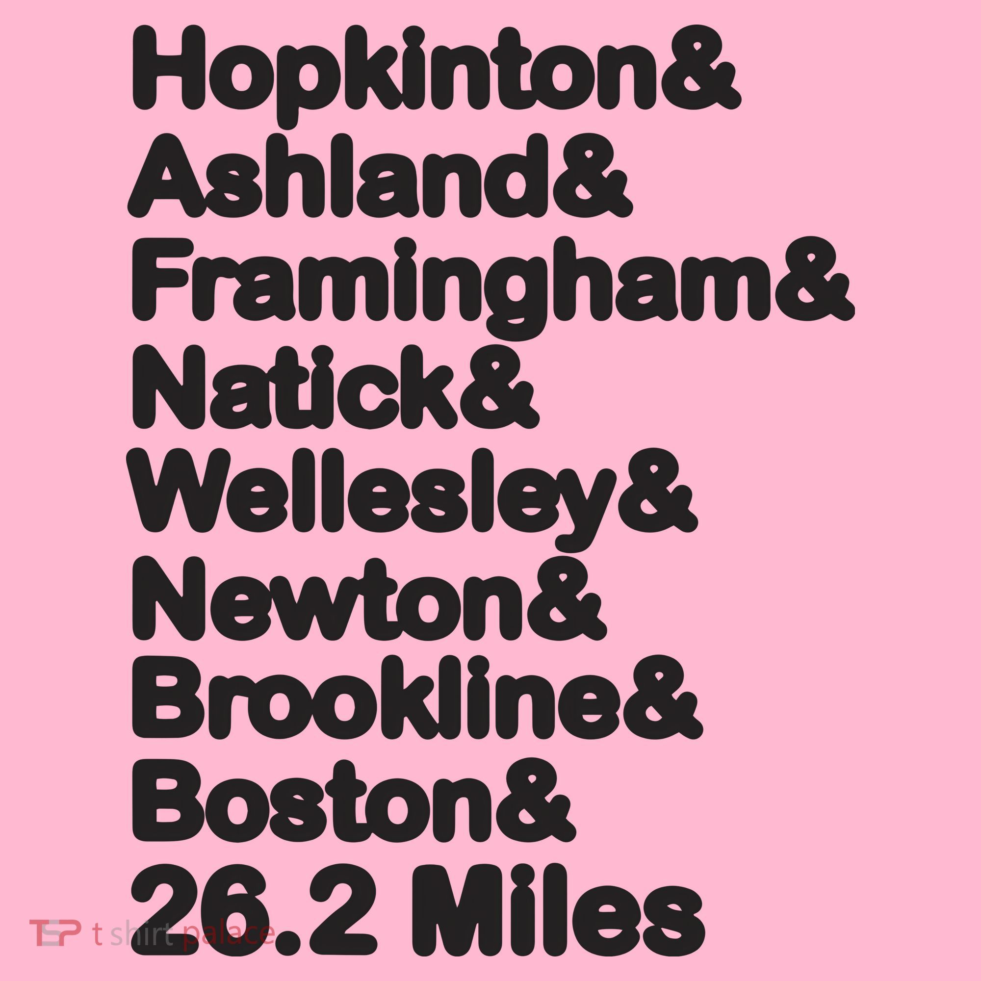 8 Boroughs Boston Running Marathon Running Coaster