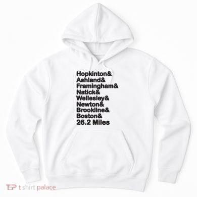 8 Boroughs Boston Running Marathon Running Hoodie