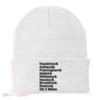 8 Boroughs Boston Running Marathon Running Beanie thumb 0
