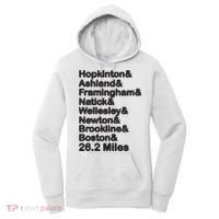 8 Boroughs Boston Running Marathon Running Women's Hoodie thumb 0