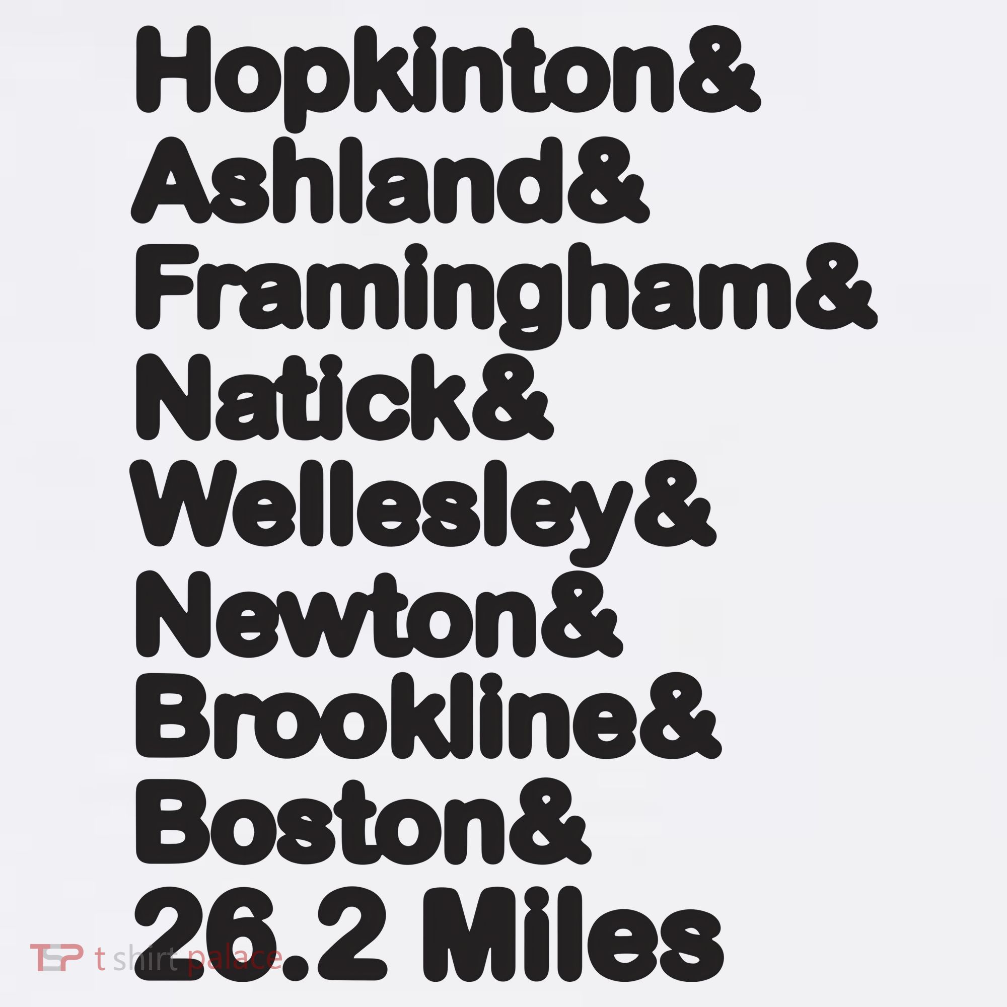 8 Boroughs Boston Running Marathon Running Women's T-Shirt
