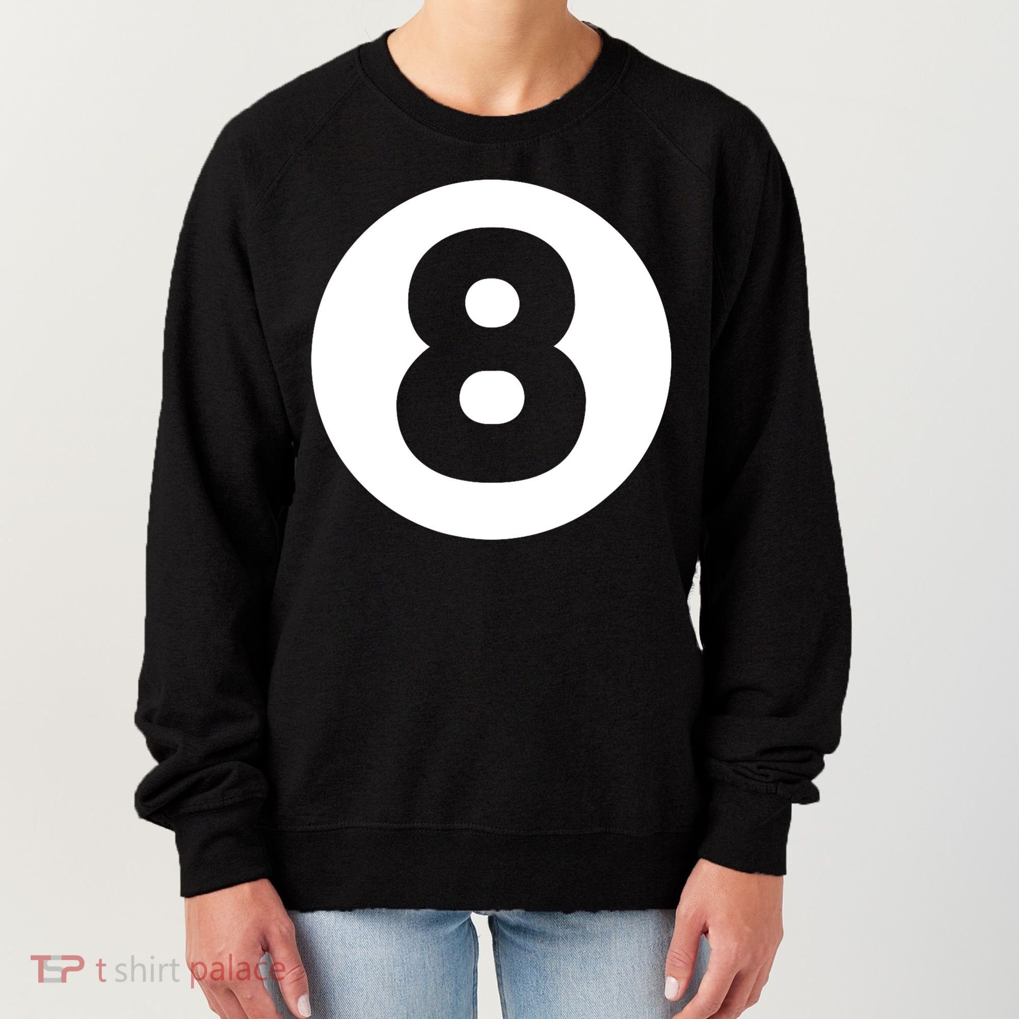 8 Ball Billiards Lazy Funny Magic Ball Gift Women's Sweatshirt