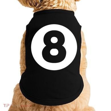 8 Ball Billiards Lazy Funny Magic Ball Gift Doggie Tank