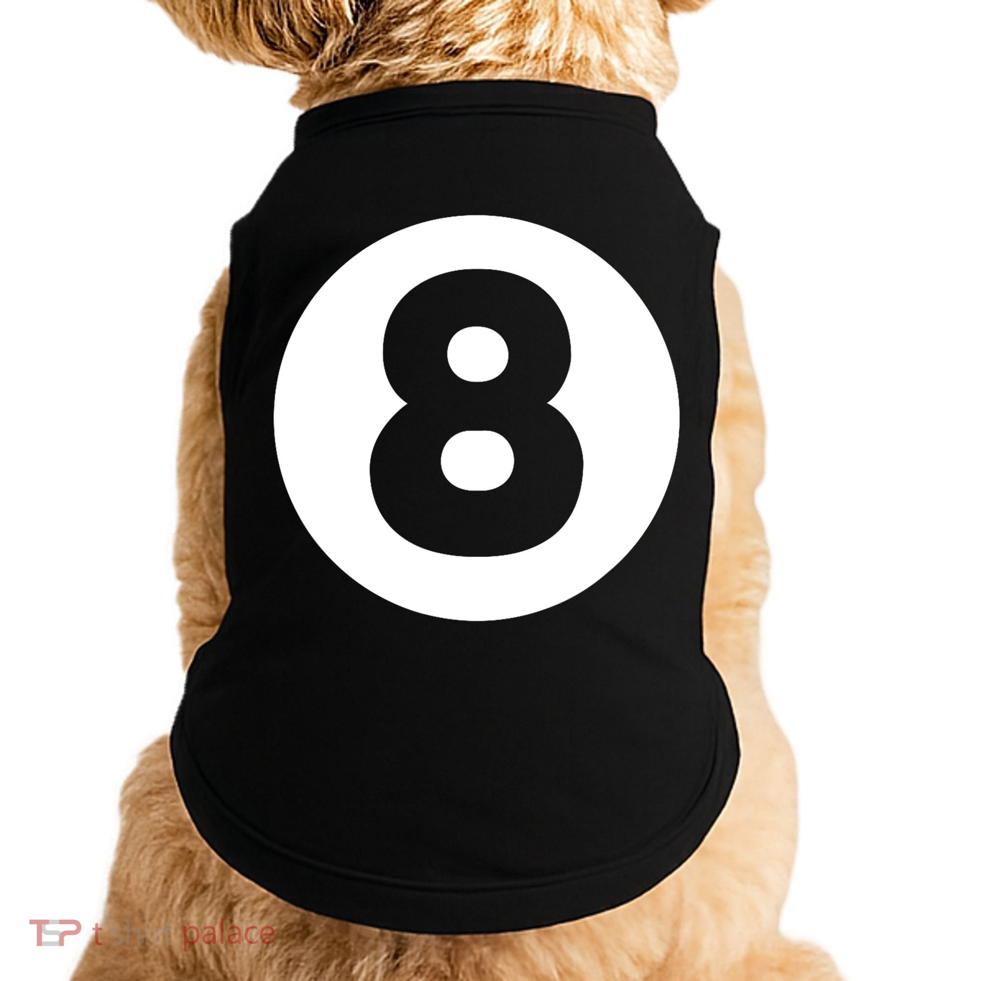 8 Ball Billiards Lazy Funny Magic Ball Gift Doggie Tank