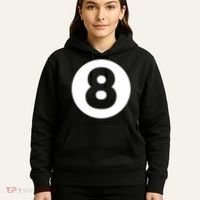 8 Ball Billiards Lazy Funny Magic Ball Gift Hoodie thumb 5