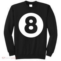 8 Ball Billiards Lazy Funny Magic Ball Gift Sweatshirt thumb 0