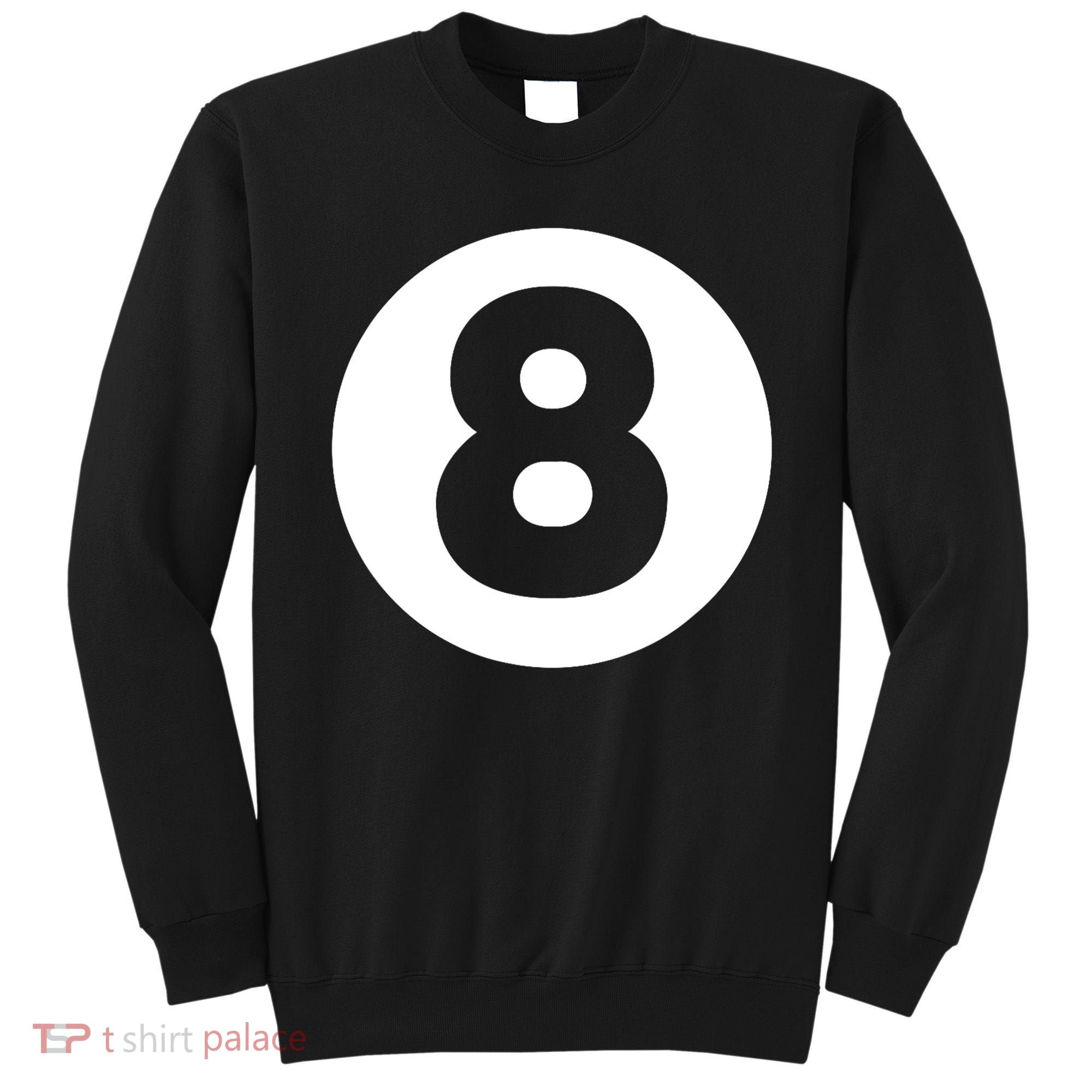 8 Ball Billiards Lazy Funny Magic Ball Gift Sweatshirt