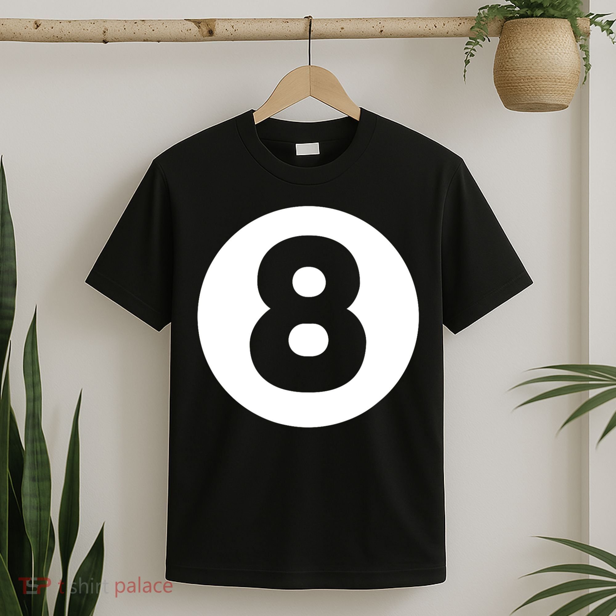 8 Ball Billiards Lazy Funny Magic Ball Gift T-Shirt