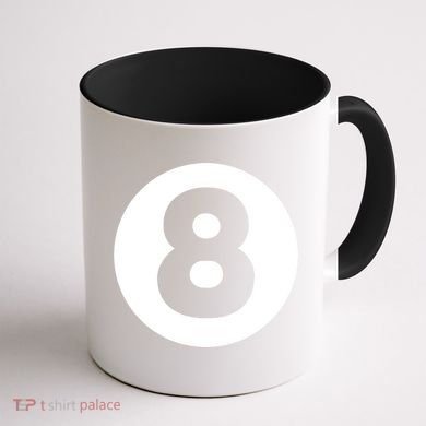 8 Ball Billiards Lazy Funny Magic Ball Gift Coffee Mug back