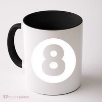 8 Ball Billiards Lazy Funny Magic Ball Gift Coffee Mug thumb 0