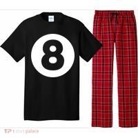8 Ball Billiards Lazy Funny Magic Ball Gift Pajama Set thumb 0