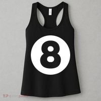 8 Ball Billiards Lazy Funny Magic Ball Gift Women's Tank Top thumb 3