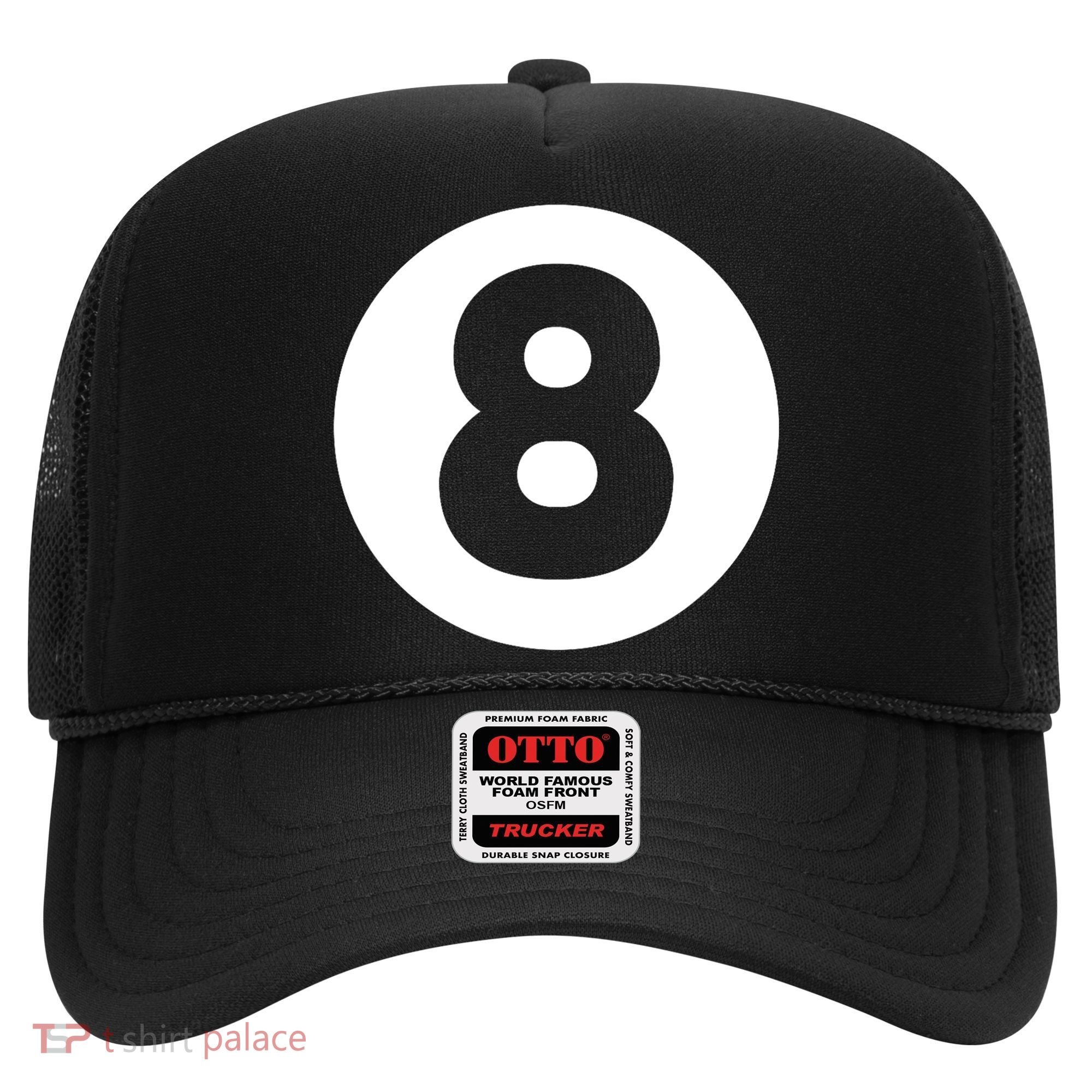 8 Ball Billiards Lazy Funny Magic Ball Gift Hat