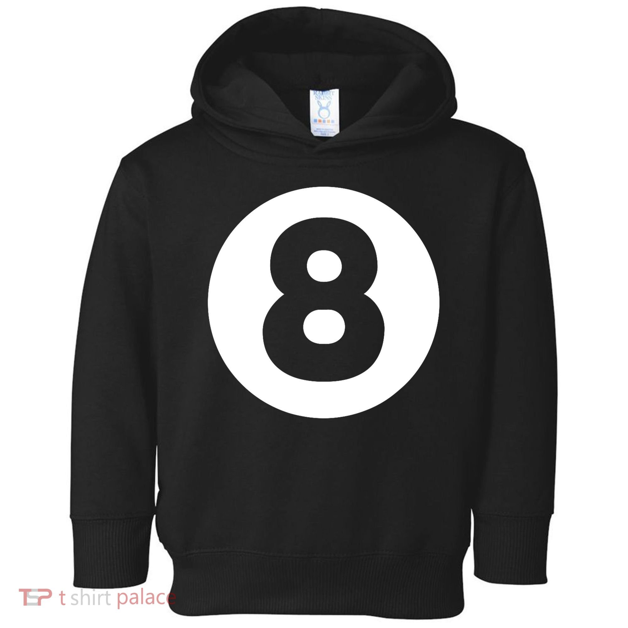 8 Ball Billiards Lazy Funny Magic Ball Gift Toddler Hoodie