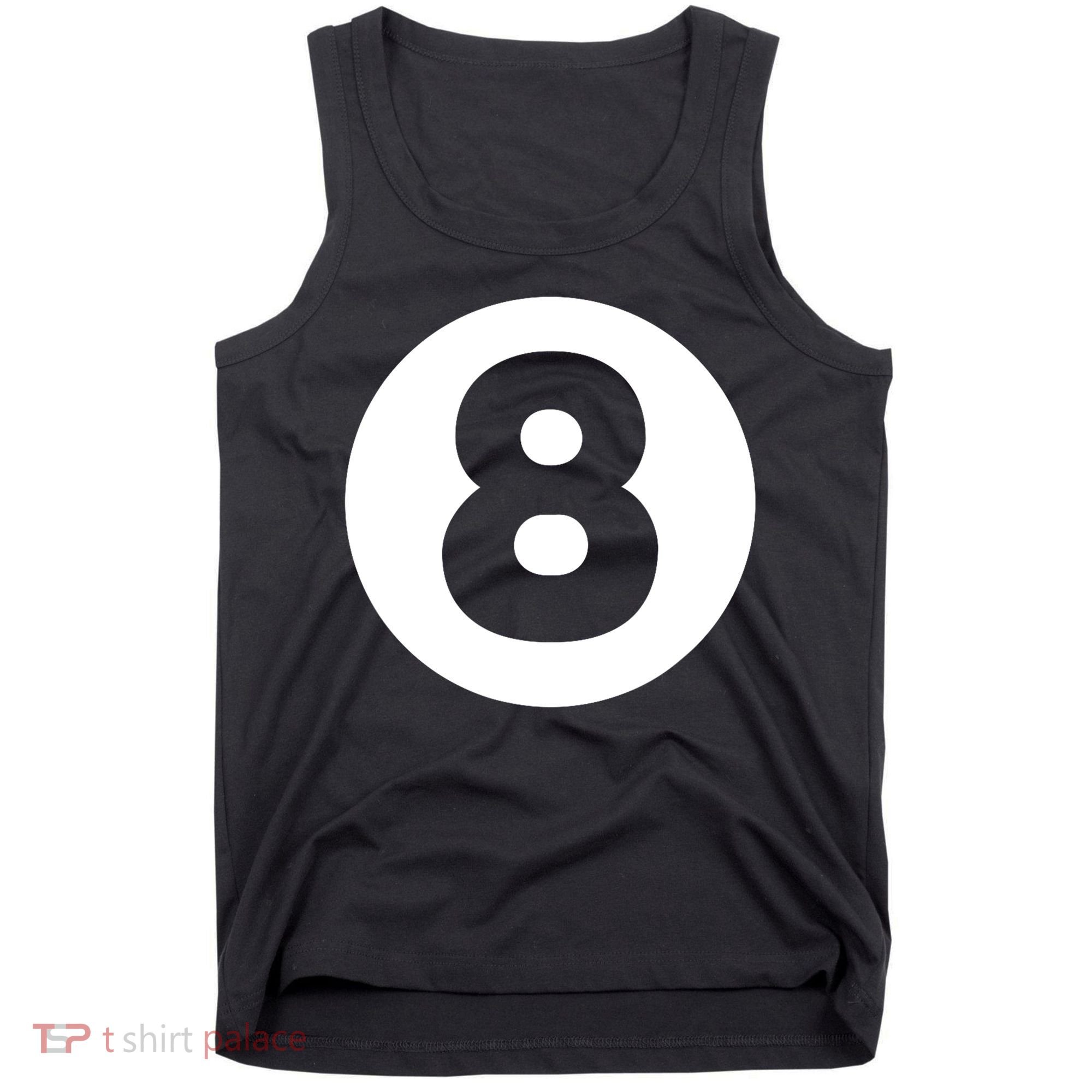 8 Ball Billiards Lazy Funny Magic Ball Gift Tank Top