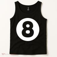 8 Ball Billiards Lazy Funny Magic Ball Gift Tank Top thumb 2