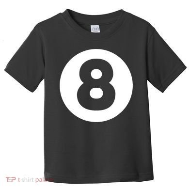 8 Ball Billiards Lazy Funny Magic Ball Gift Toddler T-Shirt